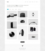 Eagle - Responsive Minimal WordPress Theme Screenshot 1