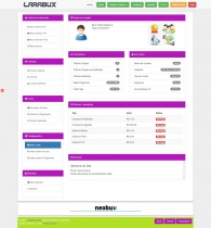 LaraBux - PTC PHP Script Screenshot 1