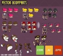 Werewolf Terror - Game Sprites Screenshot 3