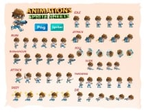 2D Game Character Sprites 11 Screenshot 2