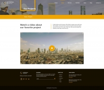 Architecture Development HTML Template Screenshot 7