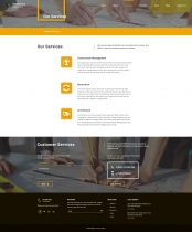 Architecture Development HTML Template Screenshot 8