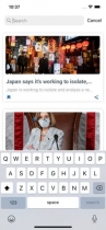 WordpressAmp - iOS News Application Screenshot 2