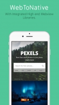 WebToNative - Advanced Android WebView Application Screenshot 2