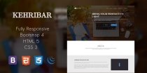 Kehribar HTML Template  Screenshot 1