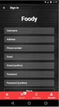 Foody Ionic 3 Full Restaurant App With PHP Backend Screenshot 10