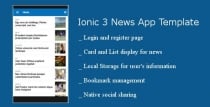 NewsApp - Ionic 3 news Application Screenshot 6