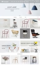 Furniture Light PrestaShop Theme Screenshot 1