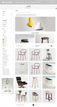 Furniture Light PrestaShop Theme Screenshot 3