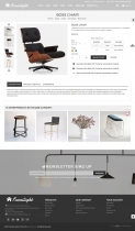 Furniture Light PrestaShop Theme Screenshot 4