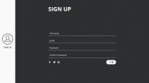 Dosto Login Page -  CSS  jQuery Screenshot 6