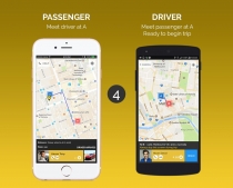 Uber Style Taxi App - Android Source Code Screenshot 4