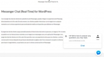 Facebook Messenger Customer - WordPress Plugin Screenshot 1