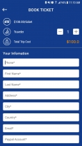 Bus Ticket Booking - Android App Source Code Screenshot 14