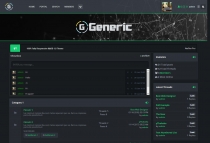 Generic - Dark Responsive MyBB Theme Screenshot 1