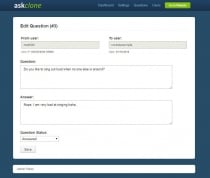 AskClone - Anonymous Q&A Social Network Screenshot 27