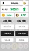 Bitcoin Clicker - Unity Source Code Screenshot 2