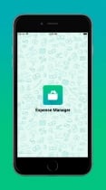 Expense Manager - iOS Source Code Screenshot 1