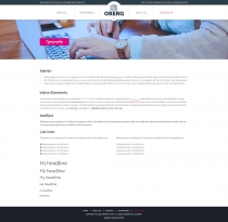 Orerg - Multipurpose Business Consulting PSD Screenshot 8