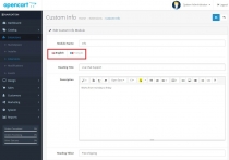 Custom Info - OpenCart Extension Screenshot 4