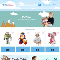 Kids And Toys Prestashop Theme Screenshot 1