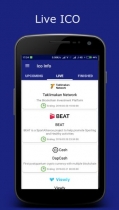 ICO Watcher - Android App Template Screenshot 1
