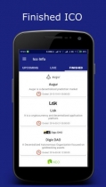 ICO Watcher - Android App Template Screenshot 3