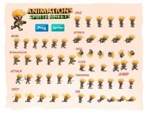 Ninja 2D Game Character Sprites Screenshot 2