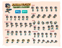 2D Game Character Sprites 15 Screenshot 2