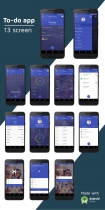 To-Do App Android Studio UI Kit Screenshot 2