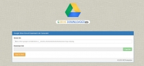 GDrive Downloader PHP Script Screenshot 2