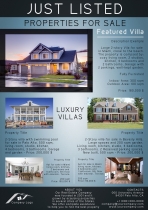 Elegance Real Estate Flyer Brochure Template Screenshot 2