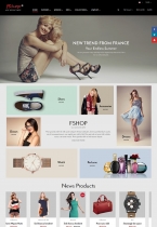 fShop - Multipurpose eCommerce OpenCart Theme Screenshot 1