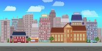 10 Urban Game Backgrounds Screenshot 2