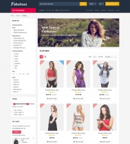 Fabulous - Multipurpose eCommerce HTML Template Screenshot 2