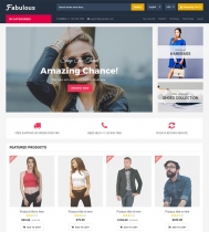 Fabulous - Multipurpose eCommerce HTML Template Screenshot 3