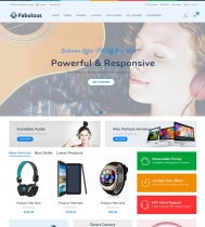 Fabulous - Multipurpose eCommerce HTML Template Screenshot 4