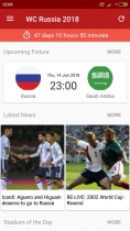 World Cup Russia 2018 Android Source Code Screenshot 1