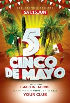 Cinco de Mayo Flyer Template Screenshot 1