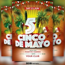 Cinco de Mayo Flyer Template Screenshot 3