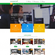 Scholarship Pro WordPress Theme Screenshot 1