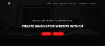 Alo - Personal Portfolio HTML Template Screenshot 1