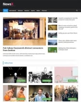 NewsX - Responsive News Ghost Theme Screenshot 2