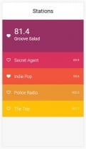 Fascinating Radio App Ionic Screenshot 1