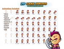 2D Game Character Sprites Screenshot 2