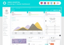 Oreo Mega Bundle Bootstrap 4 Admin UI Kit Screenshot 2