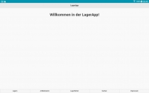 LagerApp StorageApp - Cordova Application Screenshot 1