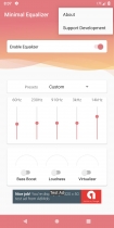 Minimal Equalizer Android Source Code Screenshot 3