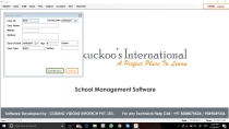 School Management System VB.NET Screenshot 2