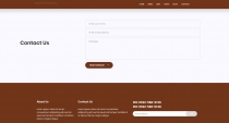 Restaurant HTML Template Screenshot 9